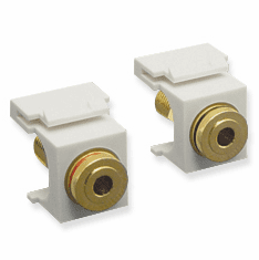 ICC IC107JMGWH Modular Connectors Audio / Video
