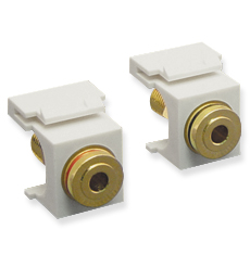 ICC IC107JMGWH Modular Connectors Audio / Video