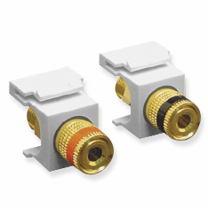 ICC IC107PMGWH Modular Connectors Audio / Video