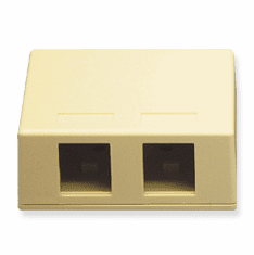ICC IC107SB2IV Boxes Surface Mount Box