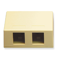 ICC IC107SB2IV Boxes Surface Mount Box