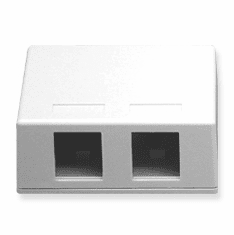 ICC IC107SB2WH Boxes Surface Mount Box