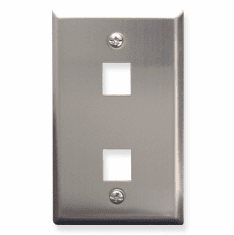 ICC IC107SF2SS Face Plates Stainless Steel Flush Mount