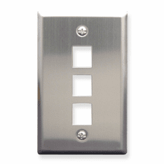 ICC IC107SF3SS Face Plates Stainless Steel Flush Mount
