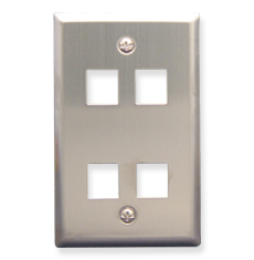 ICC IC107SF4SS Face Plates Stainless Steel Flush Mount