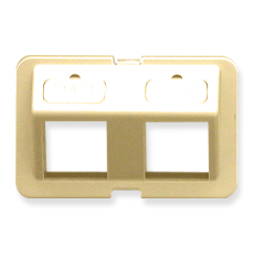 ICC IC108BA2IV Face Plates Accessories