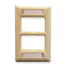 ICC IC108F02IV Face Plates Furniture Faceplates