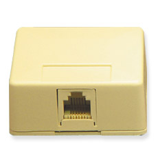ICC IC625SB6IV Boxes Surface Mount Box