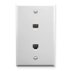 ICC IC630E44WH Face Plates Wall Plates