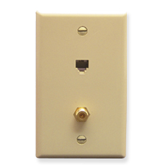 ICC IC630E4GIV Face Plates Wall Plates