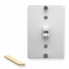ICC IC630SS6WH Face Plates Wall Plates