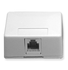 ICC IC635DS8WH Boxes Surface Mount Box