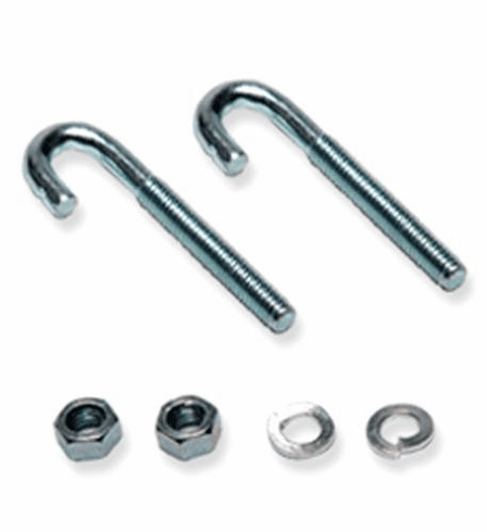  ICC-ICCMSLJB01 RUNWAY KIT, J-BOLT, 2 EA
