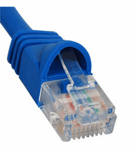 ICC-ICPCSJ03BL PATCH CORD, CAT 5e, MOLDED BOOT, 3' BL