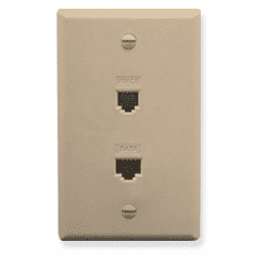 ICC ICRDSV05IV Face Plates Wall Plates