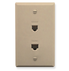 ICC ICRDSV05IV Face Plates Wall Plates