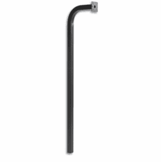 In-ground gooseneck pedestal for use with VE-5x5, VE-6x7, VE-5x10