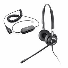 Jabra BIZ 2475 UNC Dual Corded Headset with Smart Cord