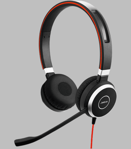 Jabra Evolve 20 Mono USB Headset Microsoft Skype for Business