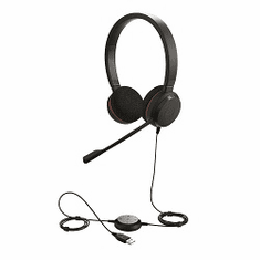 Jabra Evolve 20 Stereo MS Duo USB Headset for Microsoft Lync