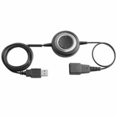 Jabra Link 280, QD to USB Adapter with Inline Controls and Programmable Soft Keys