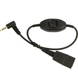 Jabra Mobile Phone QD to 2.5mm with Push-to-Talk