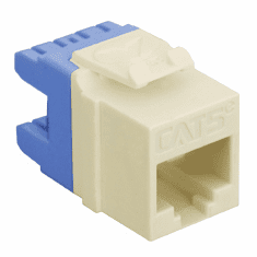 Jack, Cat 5, Enhanced, 8P8C, High Density-(xx=color)