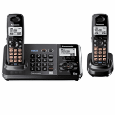 KX-TG9382T 2-Line DECT 6.0 Expandable Cordless Phone with ITAD and 2nd Handset
