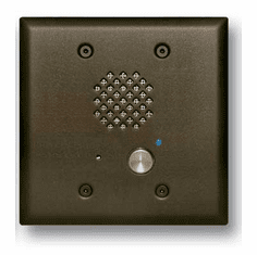 Oil Rubbed Bronze Double Gang Entry Phone with LED and Enhanced Weather Protection