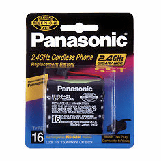 Panasonic HHR-P401A NI-MH Replacement Battery for Gigarange Cordless Phone