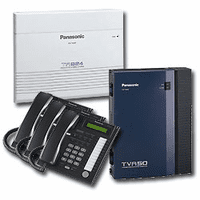 Panasonic KX-TA824 Phone System Kit with 3 - KX-T7731 Phones and TVA50 Voicemail
