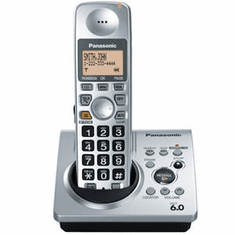 Panasonic KX-TG1031S DECT 6.0 Expandable Cordless Phone with Answering System