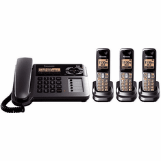 Panasonic KX-TG1061M-3 corded/cordless expandable phone
