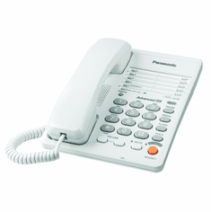 Panasonic KX-TS105W Single Line Desk Phone