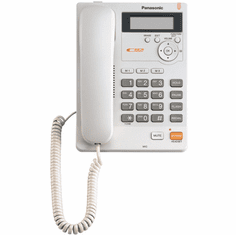Panasonic KX-TS600W corded telephone with Caller ID