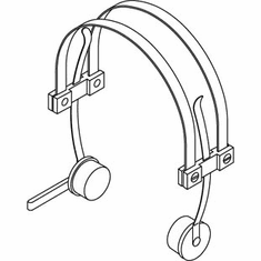 Plantronics 18145-01 Headband - Double Ear for Aviation