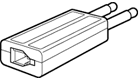 Plantronics 18709-01 Plug Amplifier Adaptor  Modular to PJ327