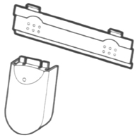Plantronics 26609-02 Battery Door Kit for M12 Adapter