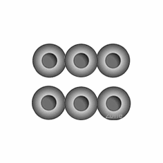 Plantronics 29814-01 Replacement Ear Cushions Circular
