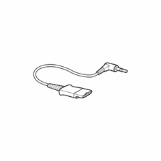 Plantronics 43446-02 2.5mm Adapter Cable Replacement