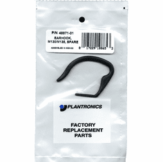 Plantronics 48871-01 Replacement Earhook for M120, M130, and M170 Series Mobile Headsets