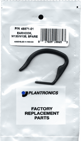 Plantronics 48871-01 Replacement Earhook for M120, M130, and M170 Series Mobile Headsets