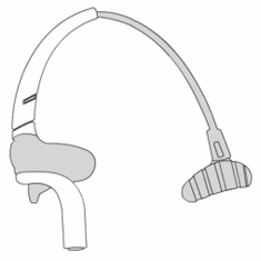 Plantronics 60966-01 Headband for DuoPro Telephone Headsets