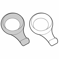Plantronics 61764-01 Ear Bud-Ezz M140 Series, M205, and M206 Headsets