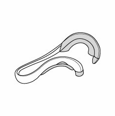 Plantronics 62800-01 Behind-the-Head Neckband Accessory for DuoPro Headsets
