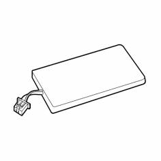 Plantronics 64399-03 Spare Battery for SupraPlus Wireless Headsets