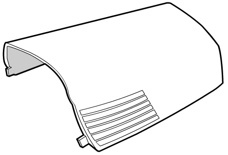Plantronics 64400-01 Spare Battery Door for  CS50 & CS60