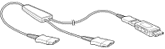 Plantronics Avaya 62011-01 Training Adapter Y-Connector