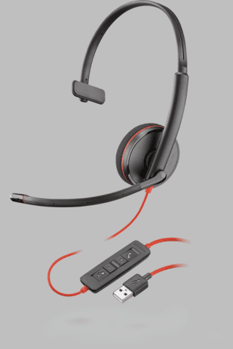 Plantronics Blackwire 3210, USB-A , monaural