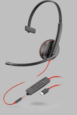 Plantronics Blackwire 3215, USB-C, Monaural